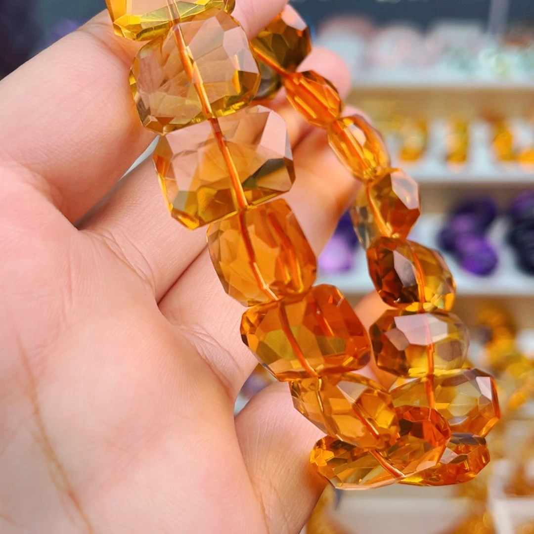 未镶嵌水晶手串天然保真