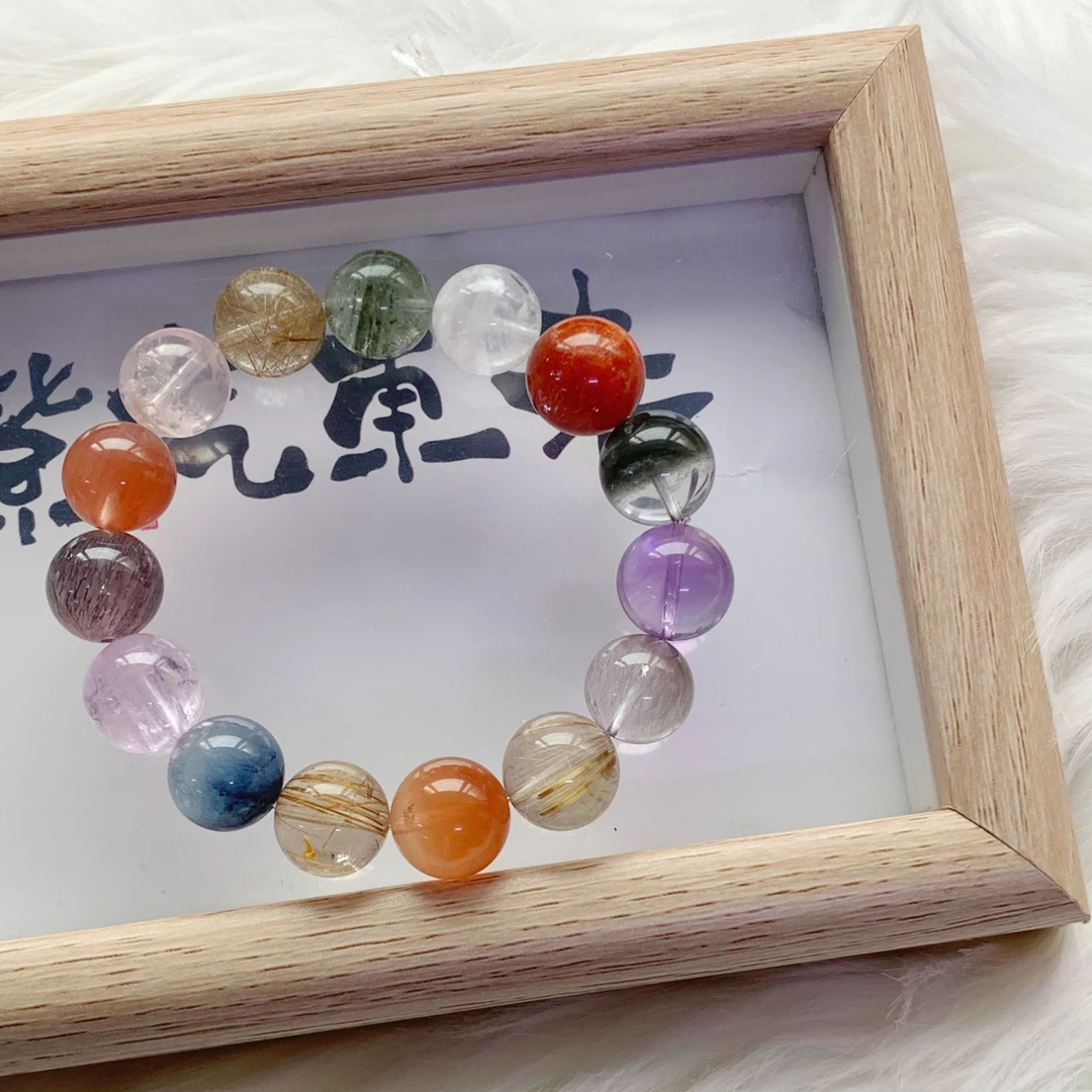 DB017天然水晶多巴胺手链多样性发一