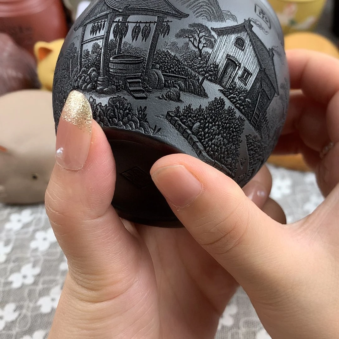 茶杯紫砂高端主人杯