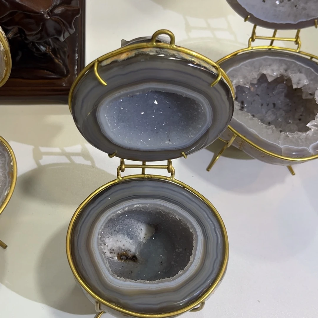 未镶嵌紫晶摆件水晶