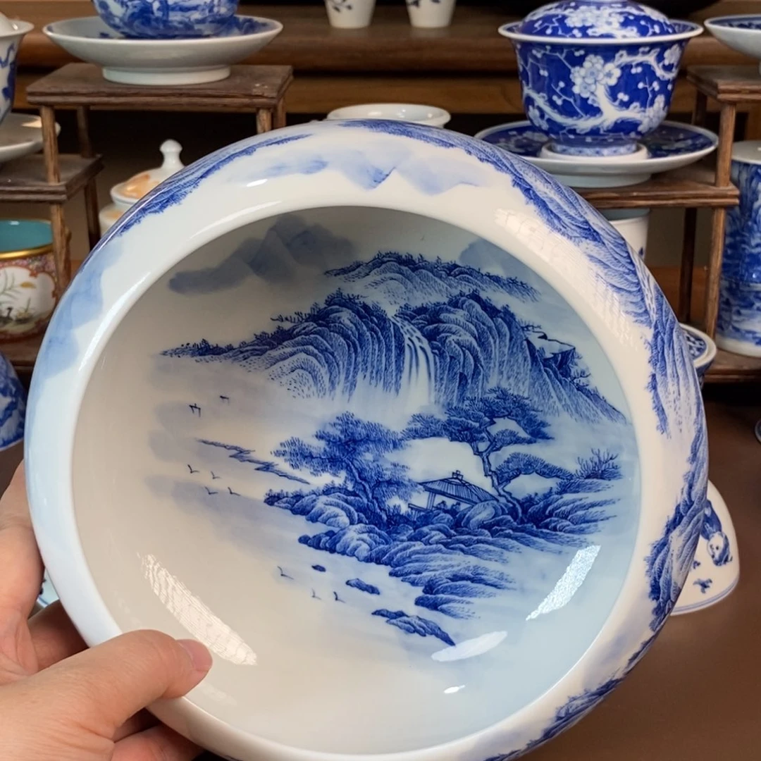 景德镇陶瓷手工手绘