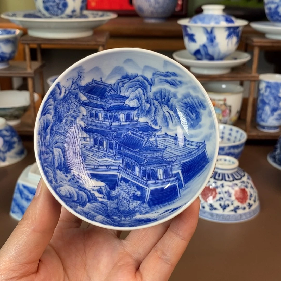 景德镇陶瓷手工手绘