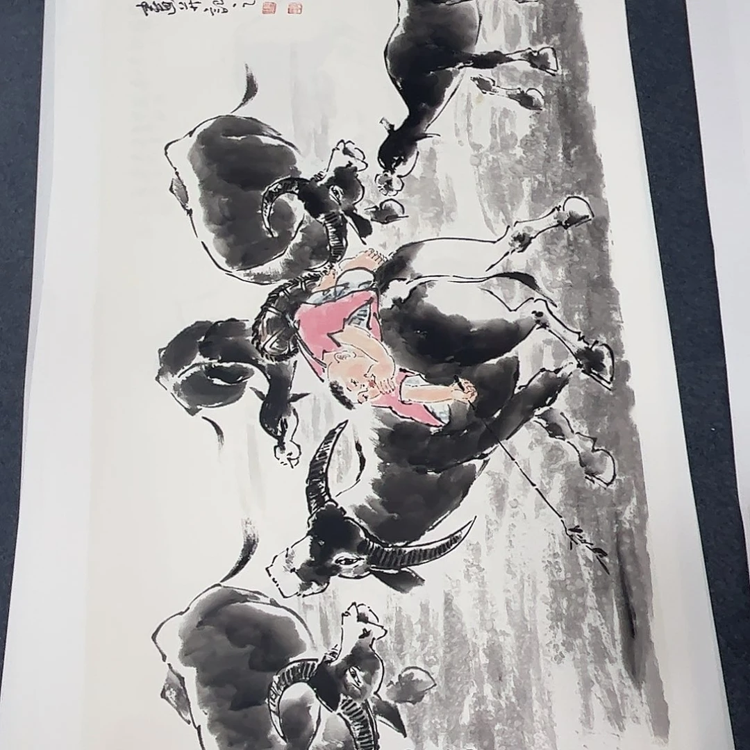 国画国画纯手绘作品