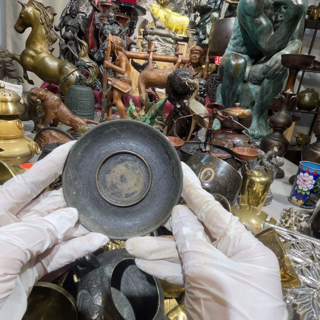 大阪回流铜器摆件45