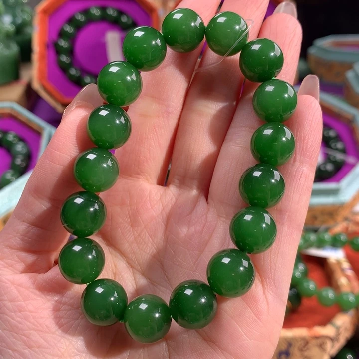 和田玉未镶嵌手串