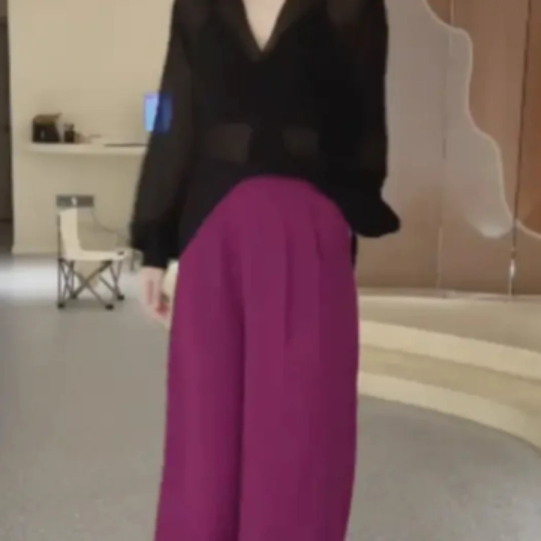 新款时尚休闲简约显瘦气质潮流女装1