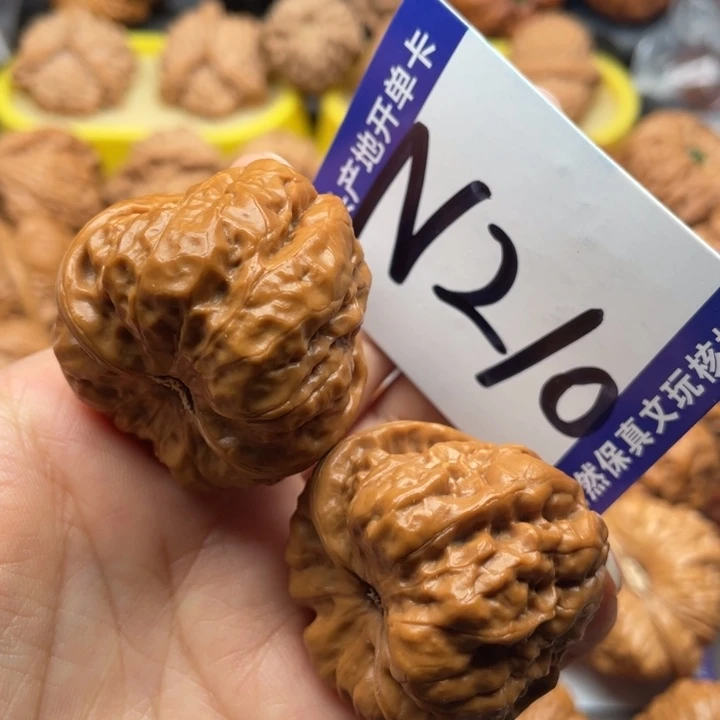 文玩核桃把件蛙蛙38尺