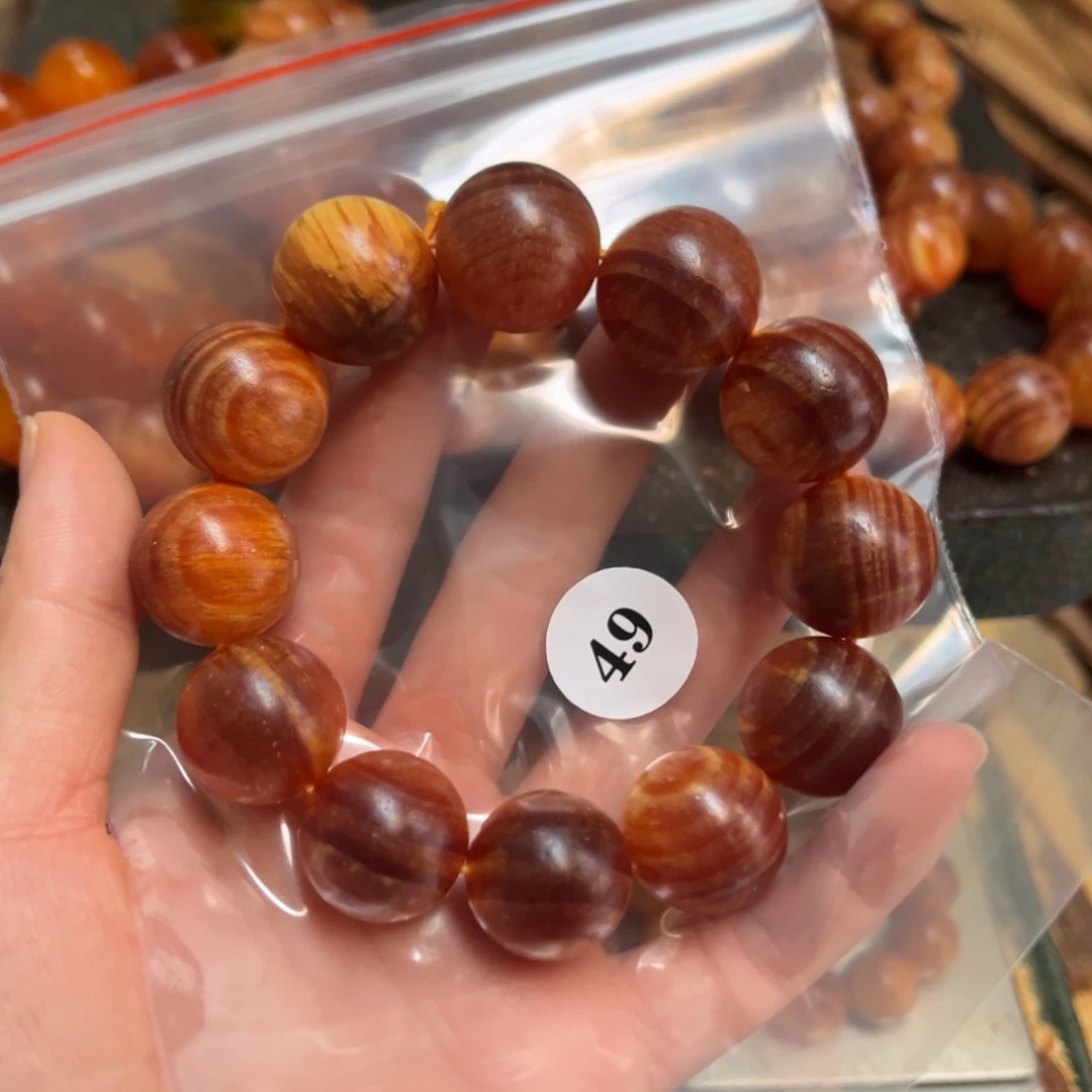 舒***哥手串/手链松木（琥珀木）2.0老料三通不要牌子