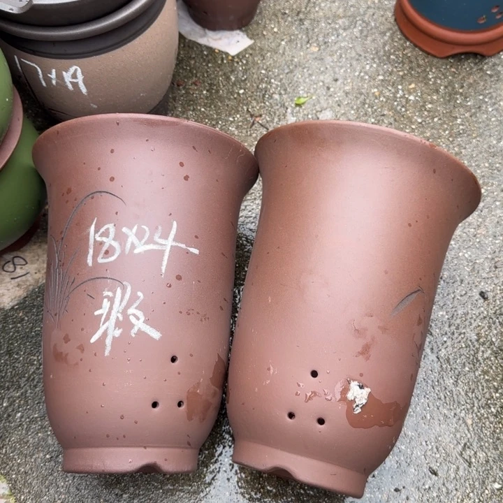 紫砂花盆特价清仓