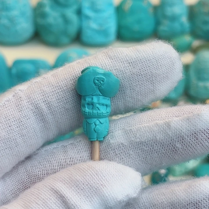 未镶嵌绿松石珠宝奇石