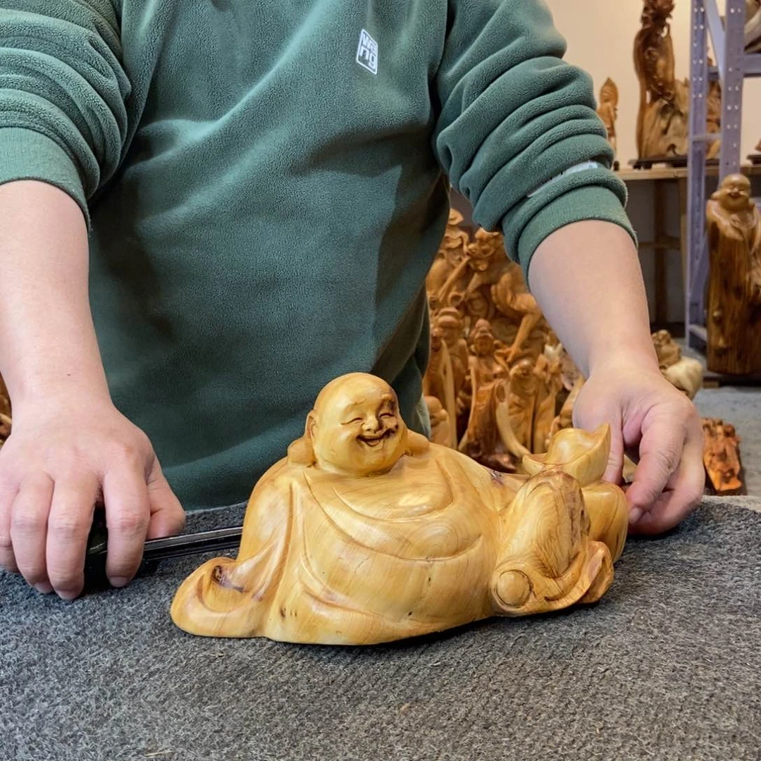 柏木（崖柏）太行崖柏根雕摆件