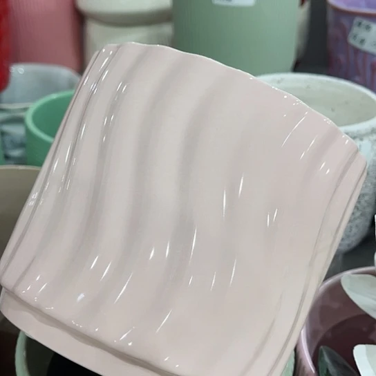 多肉绿植陶瓷花盆9.9包邮，有孔