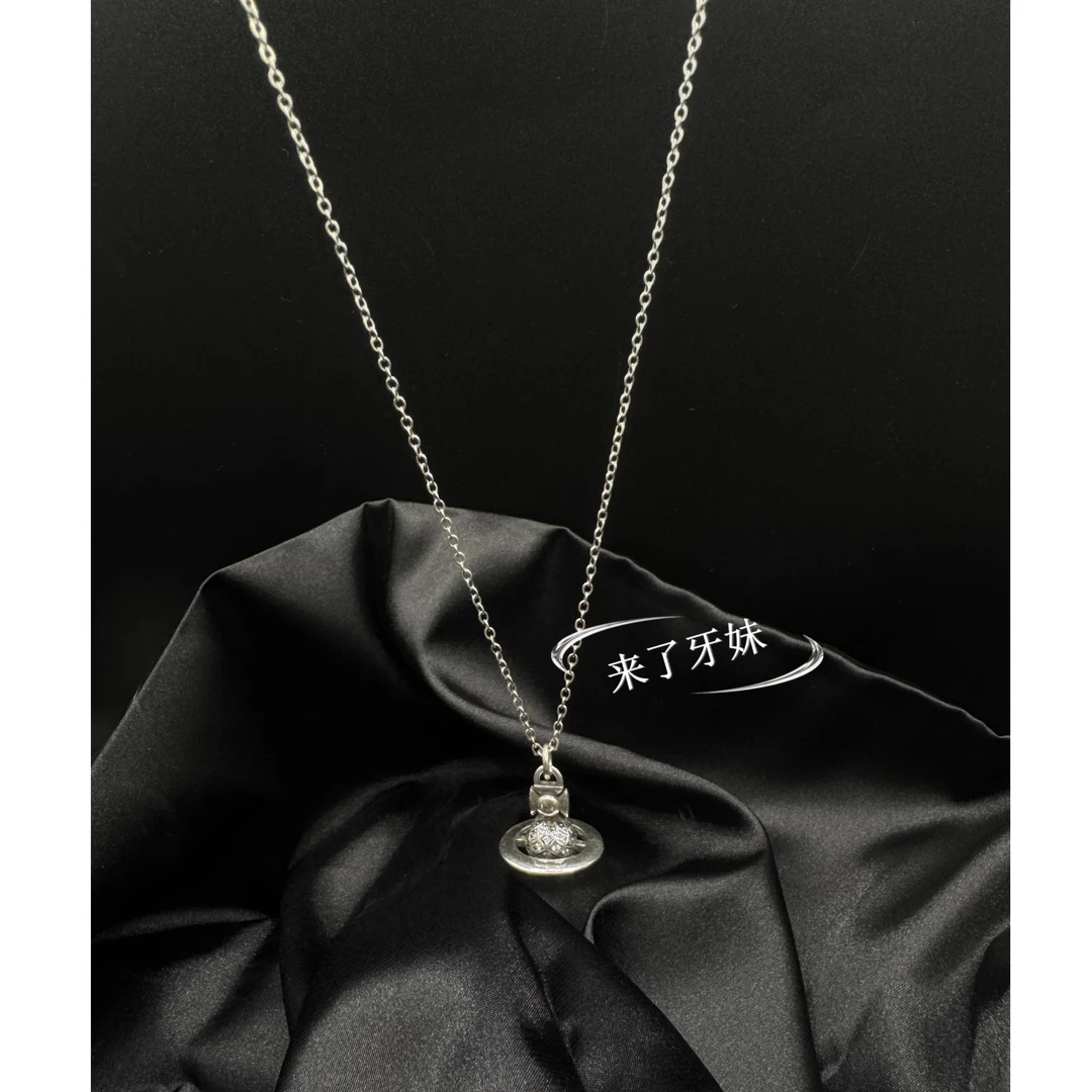 合金项链 mini小菠萝项链XL478轻奢设计感时尚小众