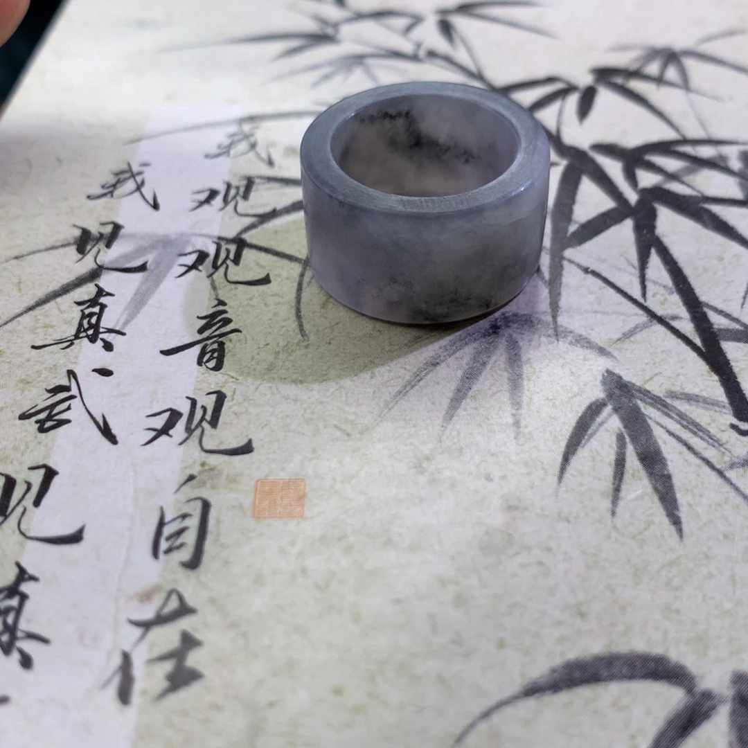 定制翡翠未镶嵌翡翠扳指