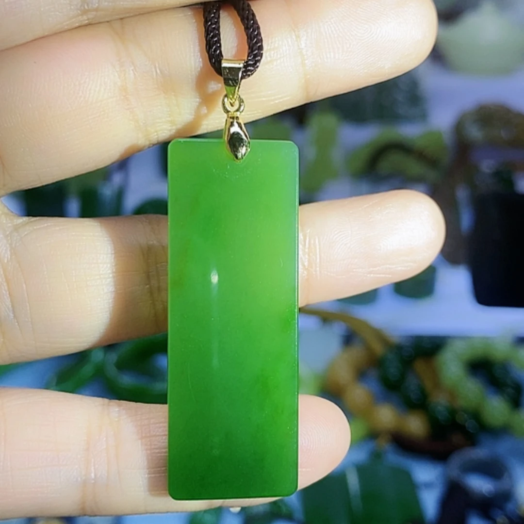 【闪购商品】未镶嵌和田玉（碧玉）挂件
