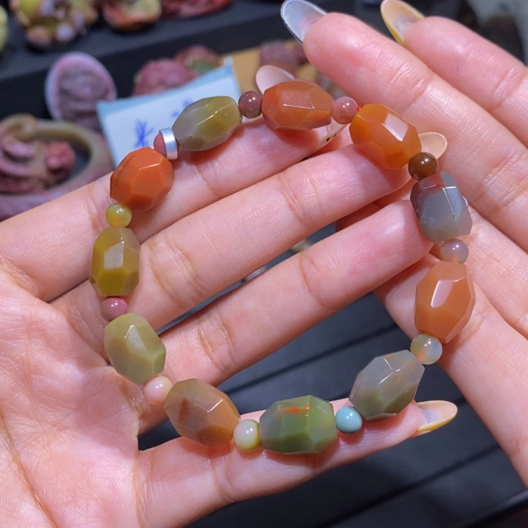 【闪购商品】玛瑙/玉髓手串未镶嵌盐源玛瑙