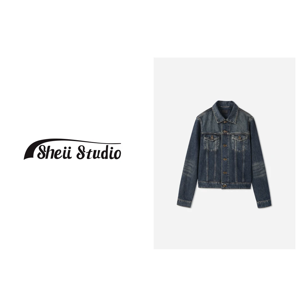 【sheii苏茵茵】设计层次感牛仔外套女 ML3315065