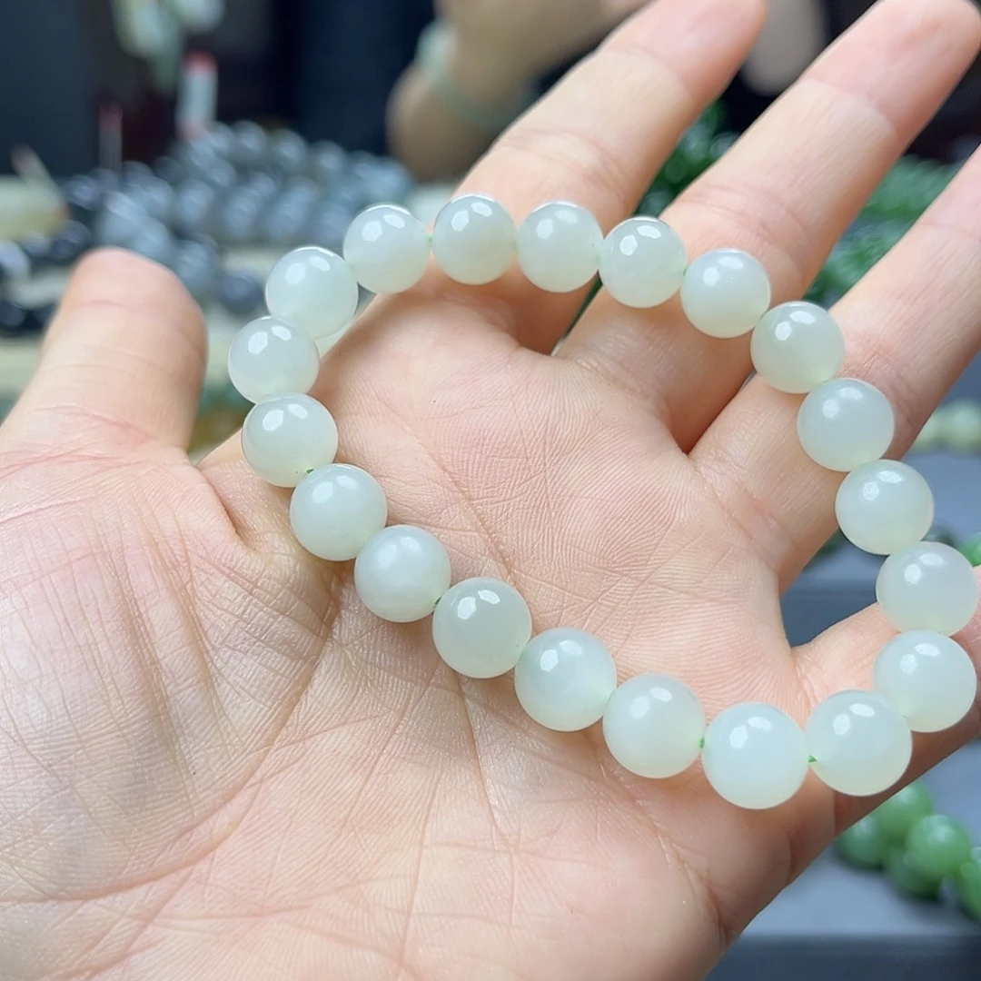 和田玉手链未镶嵌