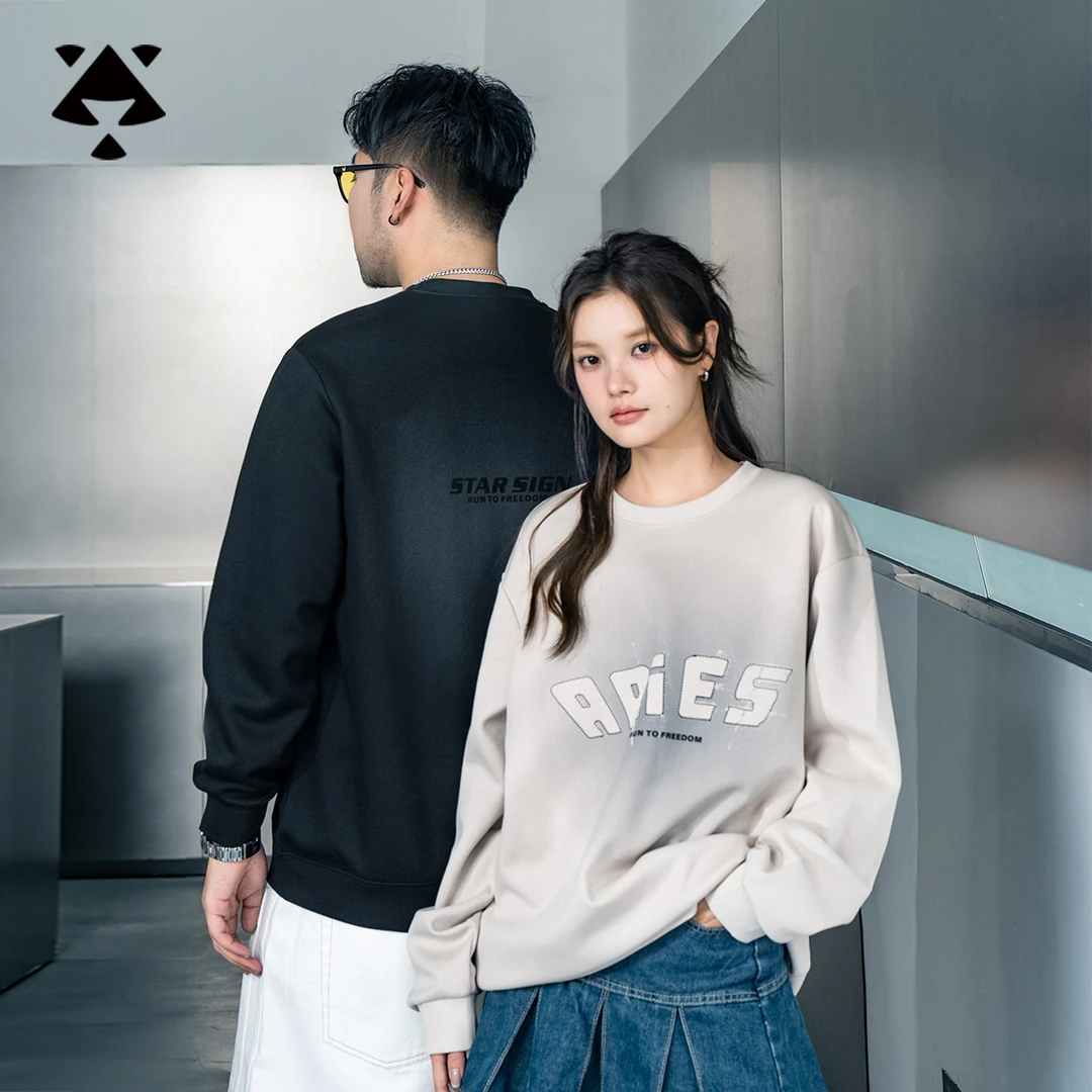 【遮肉显瘦】森老板大码痞帅慵懒风男装秋季款爆款2025新款宽松卫衣