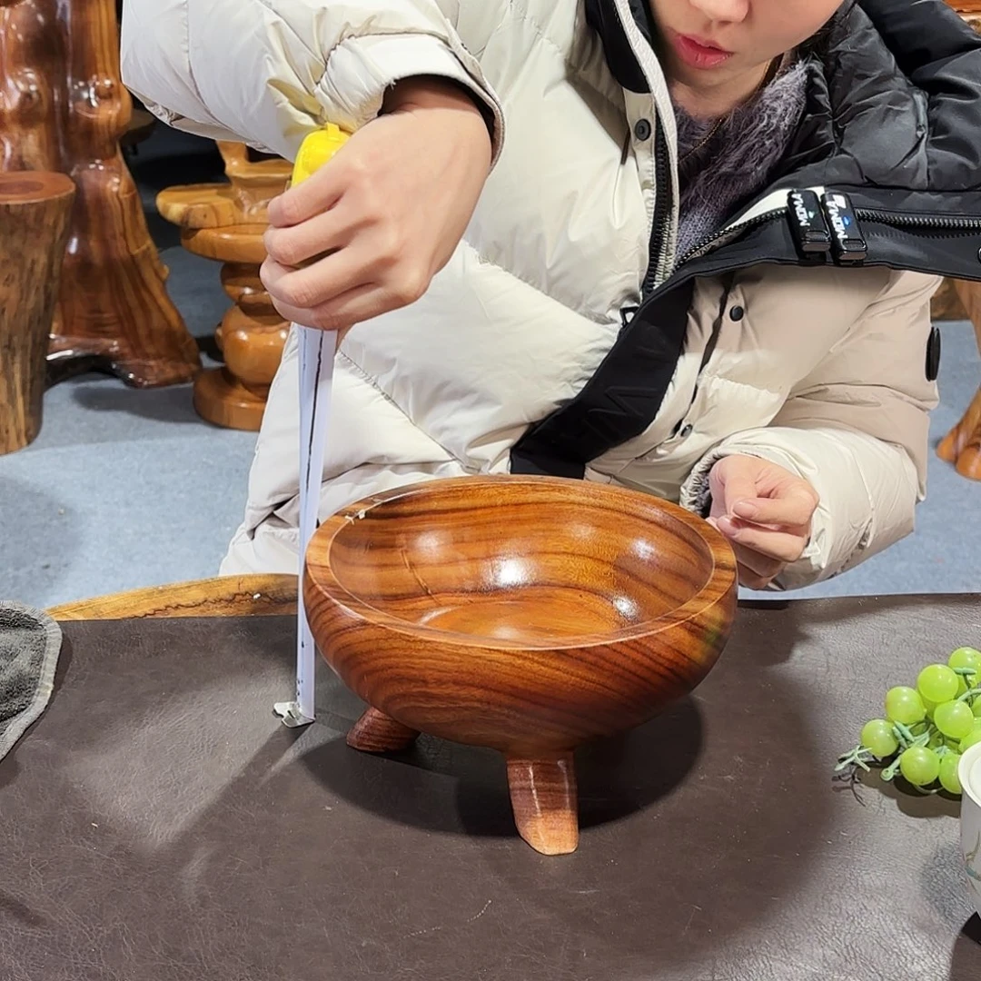 香樟木果盘21-21-11.5