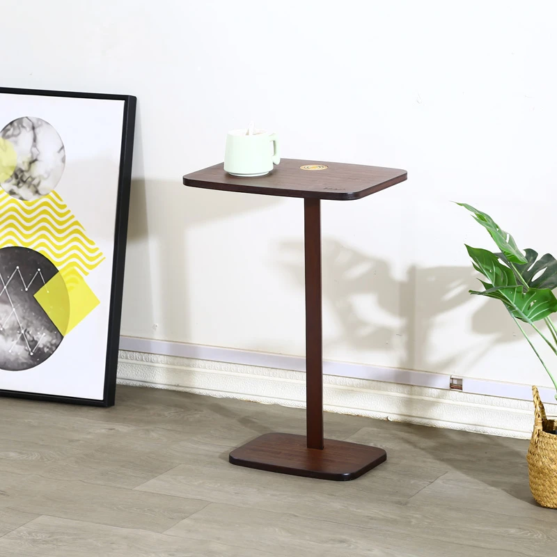 家用沙发床边桌移动方几床头电脑桌落地翻盖收纳学习桌