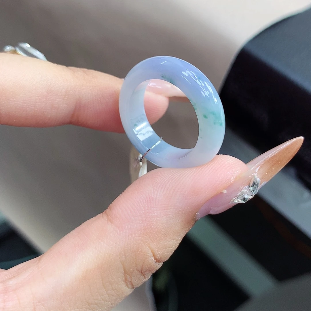 未镶嵌戒指翡翠14号