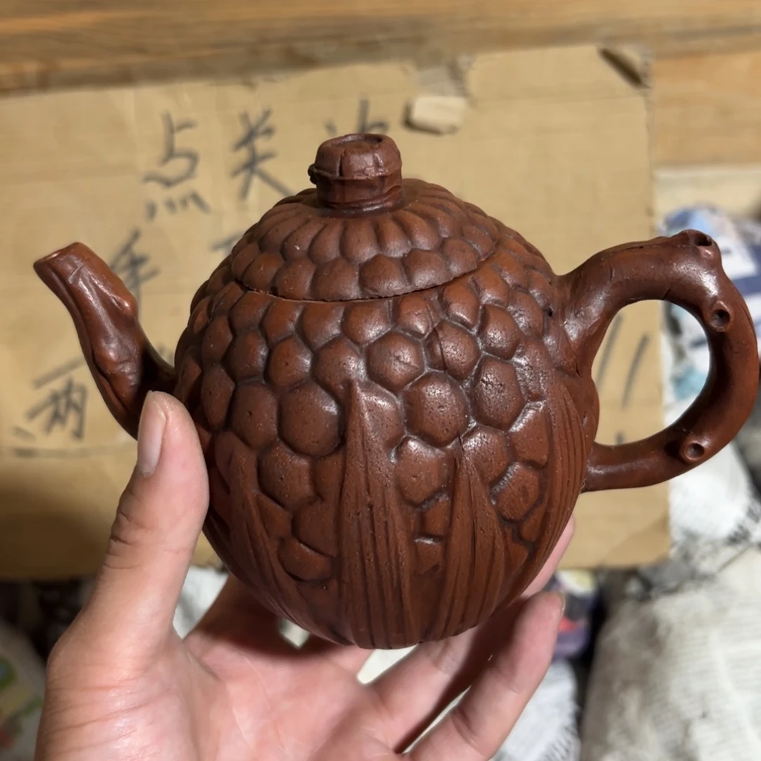 茶壶紫砂老厂紫砂壶一件？