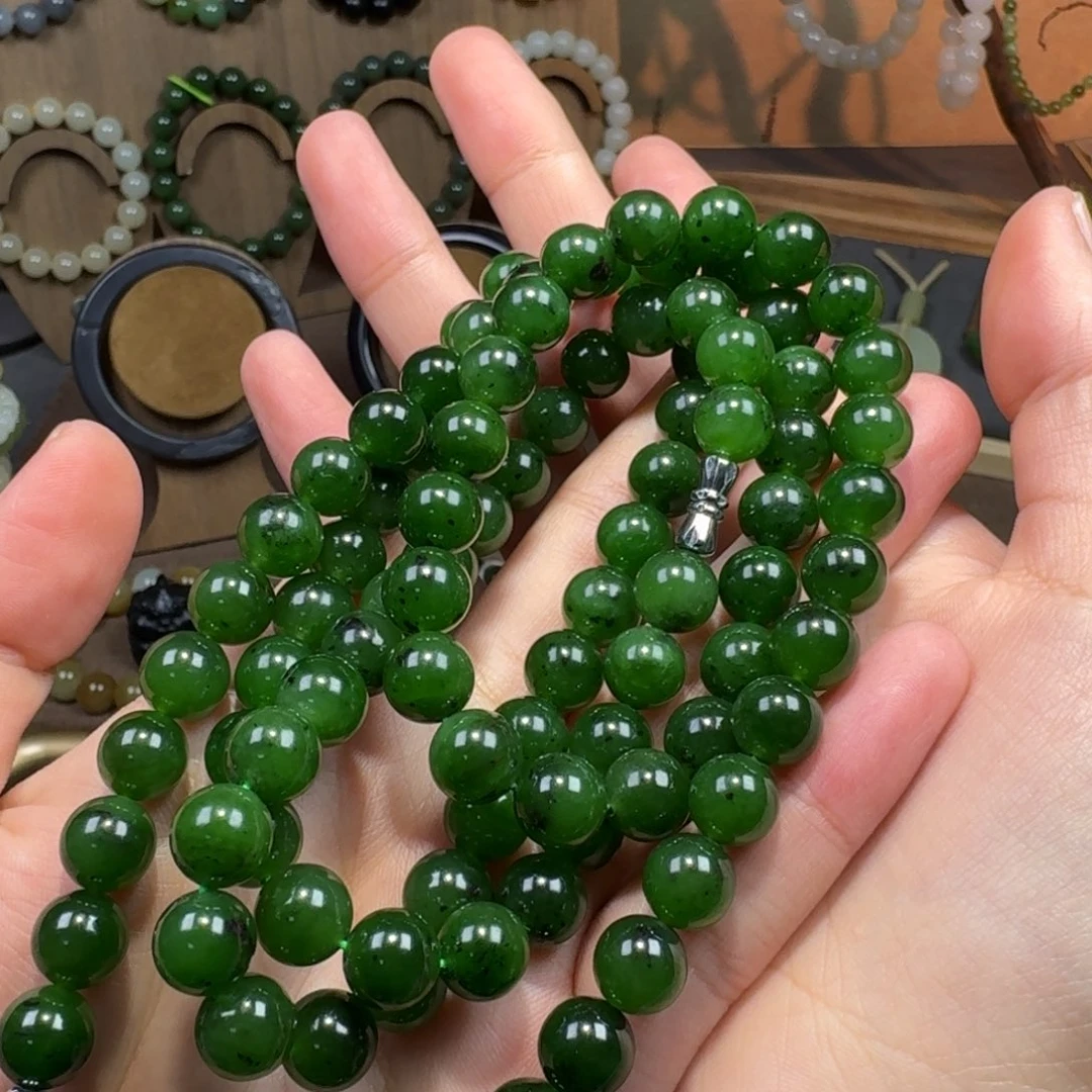 和田玉未镶嵌颈饰拍一发一多样性发货卡10俄7妈妈链