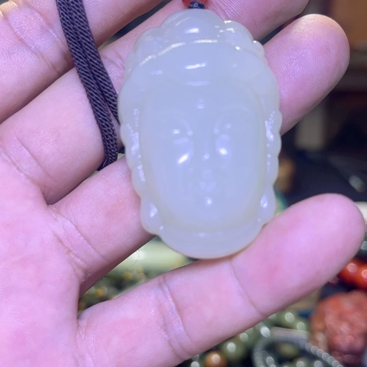蛇纹石玉未镶嵌项链