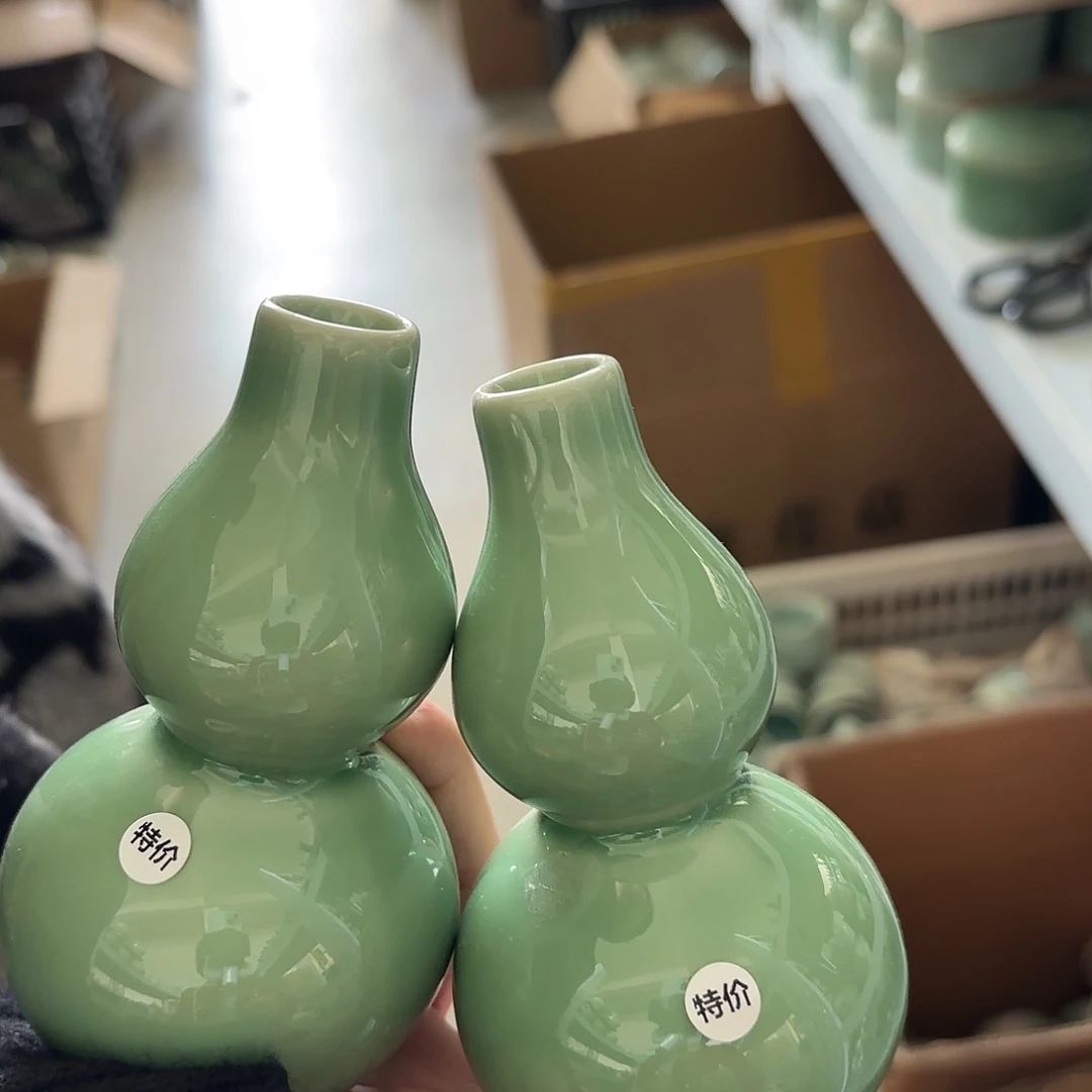 龙泉云间青瓷小米茶器