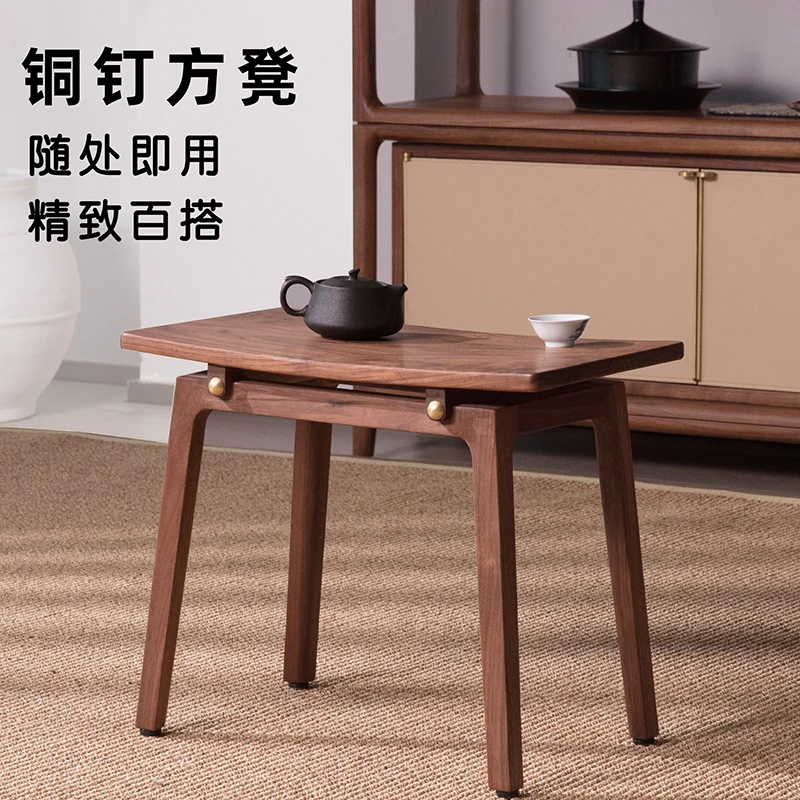 【纳兰专属】栖逸| 铜钉方凳（升级版）