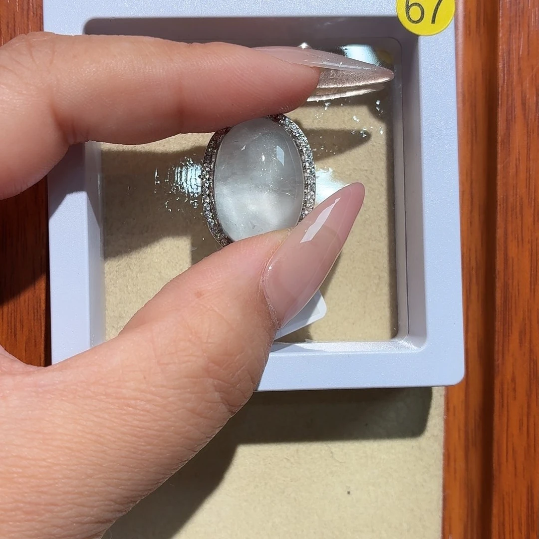 手链银S925镶嵌水晶咸*