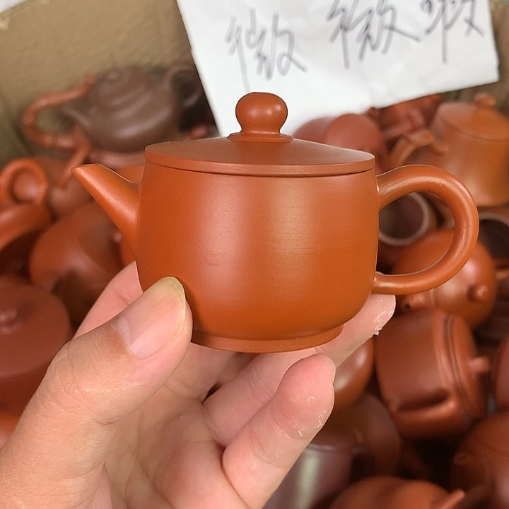原矿朱泥茶壶茶具家用50