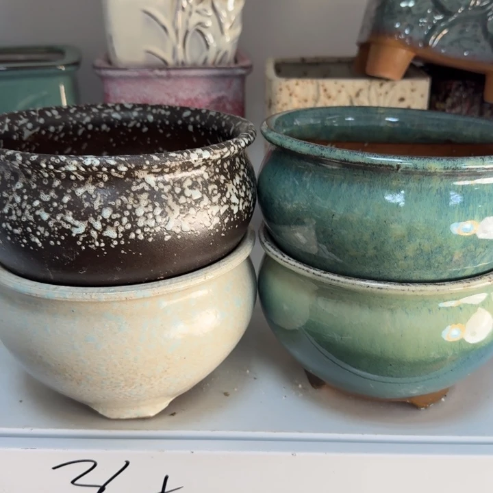 紫砂花盆口15高10，111111111