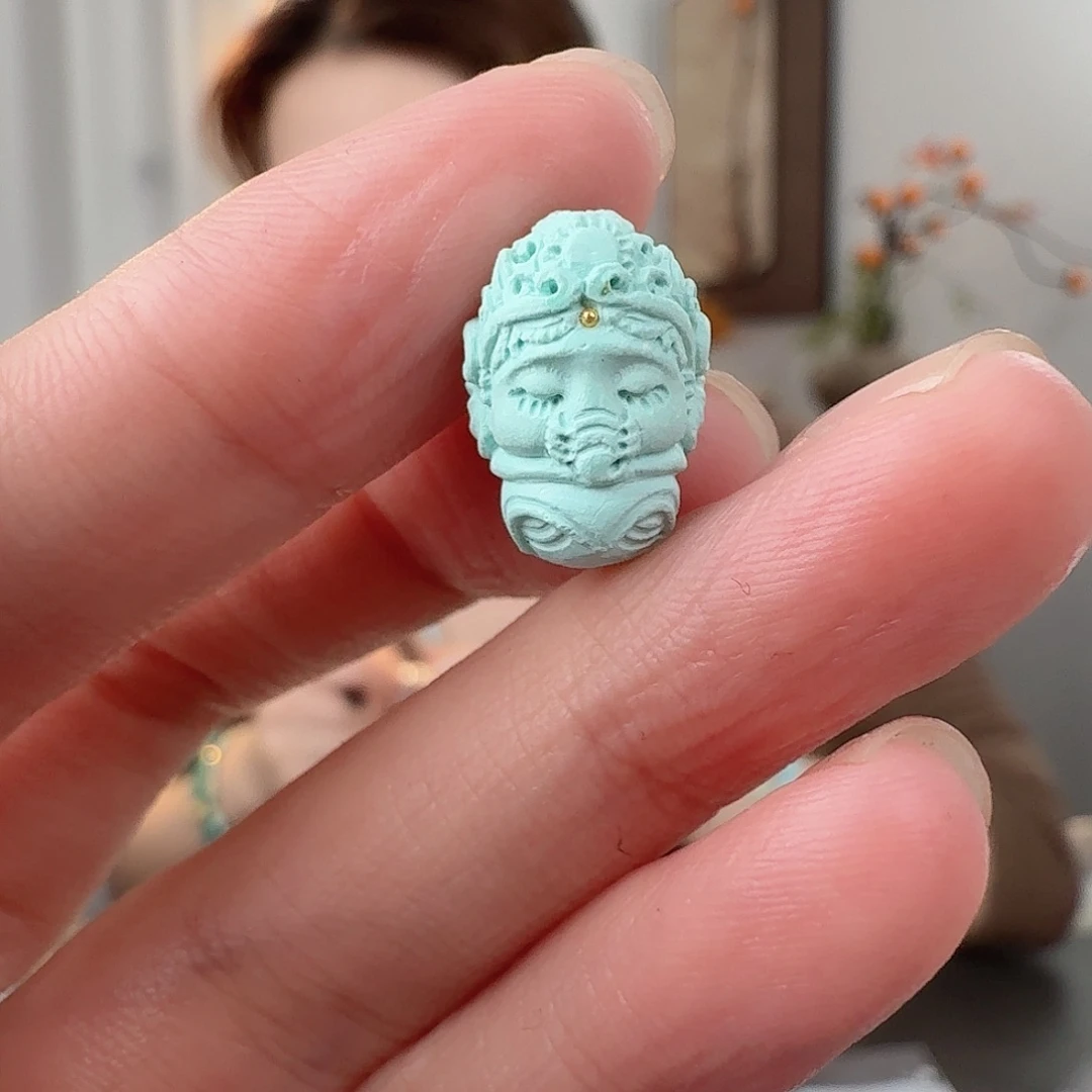 绿松石未镶嵌珠宝半成品