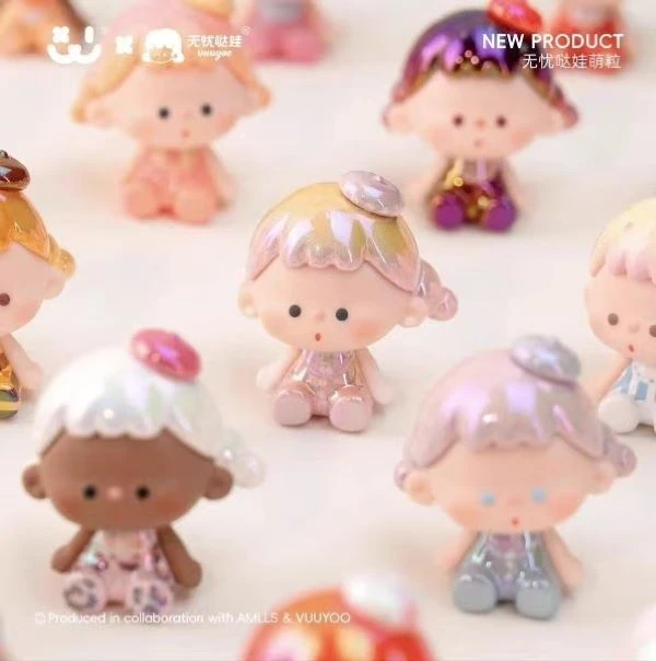 【小藤拆袋】阿玛莉莉丝&Vuuyoo无忧哒娃系列萌粒盲盒盲袋可爱摆件
