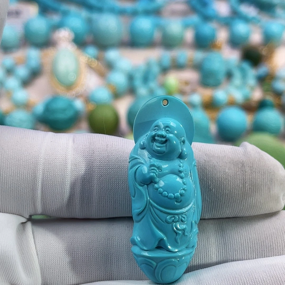 绿松石珠宝奇石未镶嵌