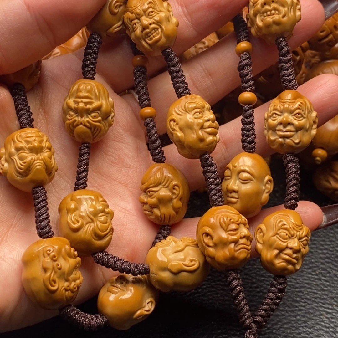 默***天吊坠橄榄核十八罗汉