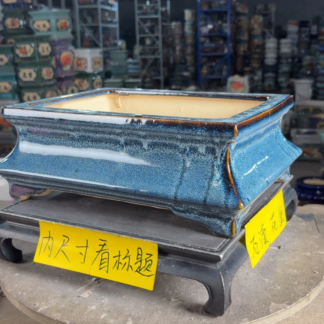 一风堂石湾花盆 内27*18*9