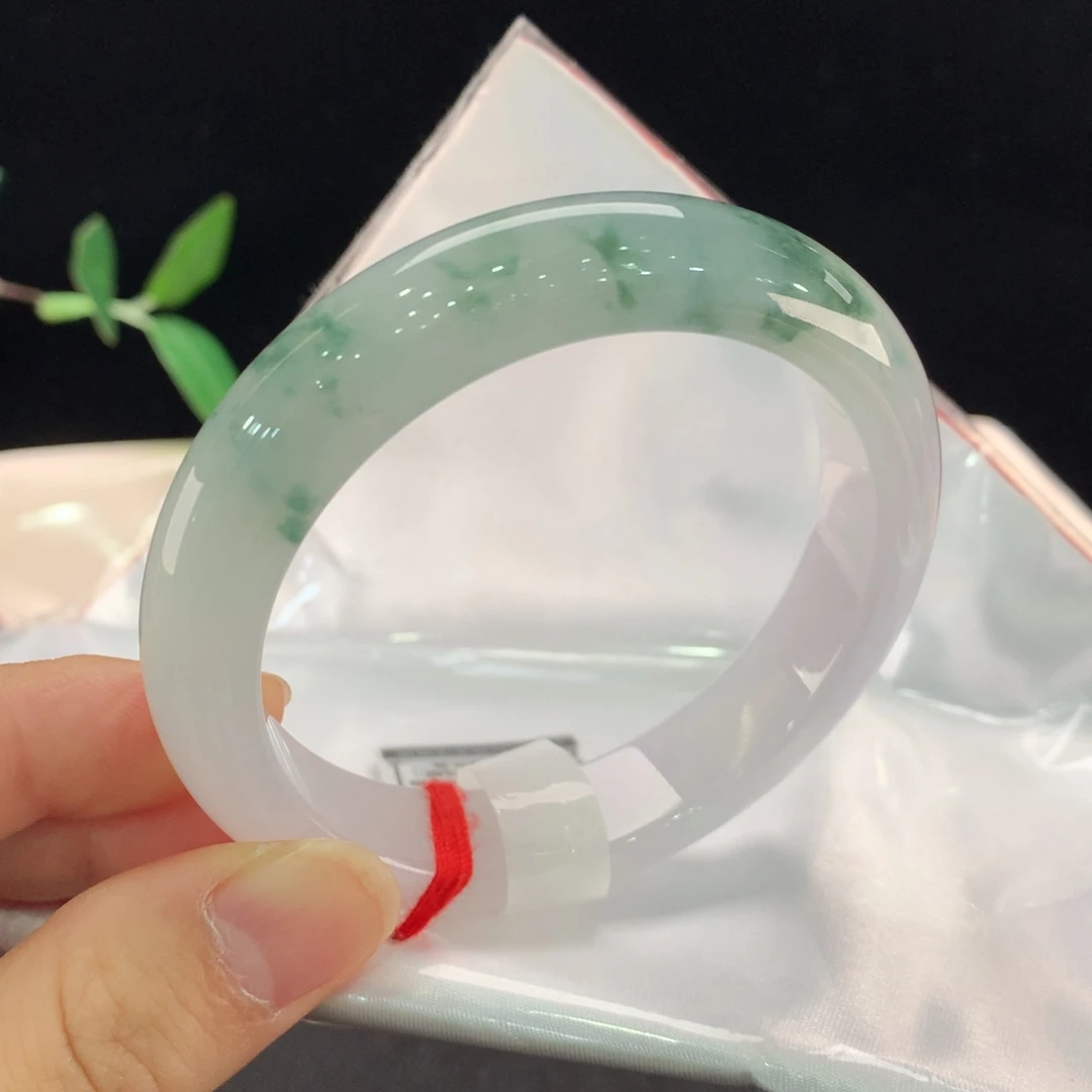 翡翠未镶嵌手镯0035