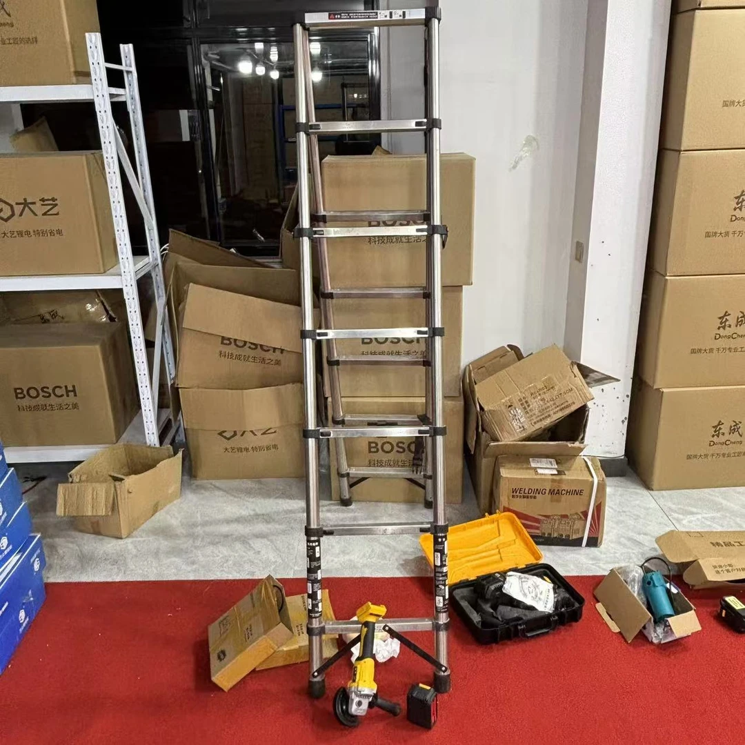 伸缩梯子铝合金