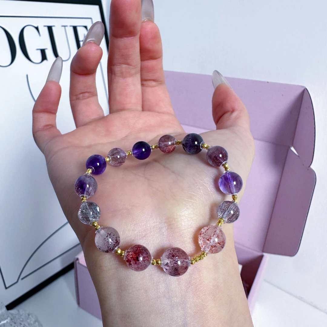 【吸金】天然超七百搭手作水晶时尚女款（多样性发一）