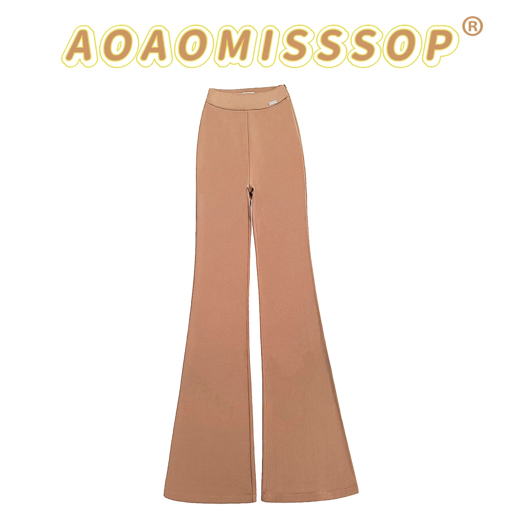 【多色微喇叭】 AOAOMISSSHOP 鳌鳌家2025夏款薄捻丝57-160-2