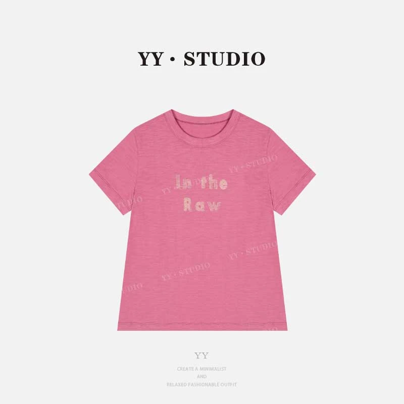 【YANYAN】夏季薄款百搭字母短袖T恤YY-6379