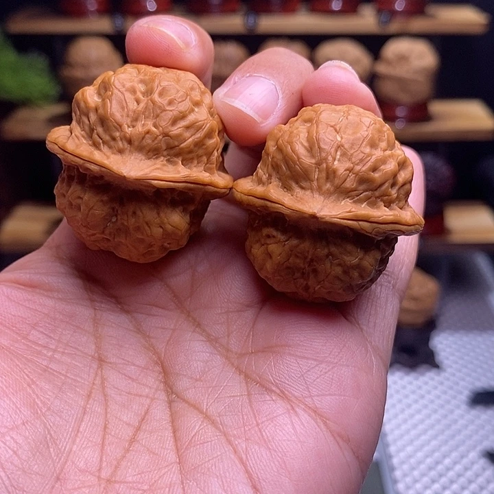 文玩核桃吊坠公子帽39