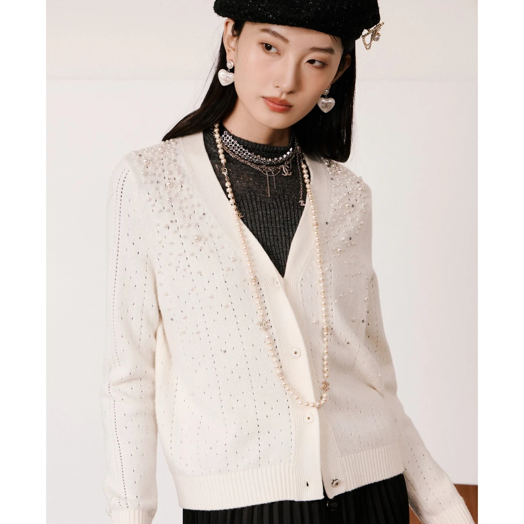 【小余专属】她翼冬季针织上衣女士小香风气质长袖EW1241353783