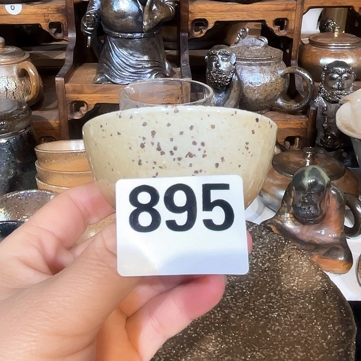 杯不**行高温柴烧陶泥主人杯