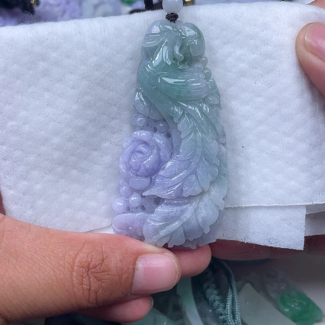 颈饰未镶嵌翡翠翡玉缘翡翠