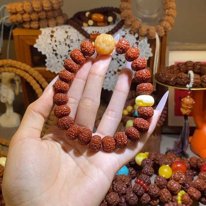 手串金刚菩提148玉华貔貅平安扣一物