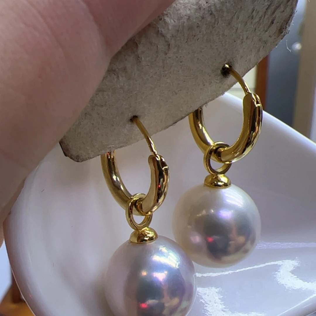 淡水珍珠耳饰未镶嵌